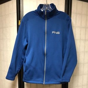 Ping full zip up golf jacket size medium